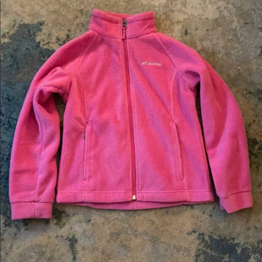 New Without Tags Columbia Girls Fleece Jacket